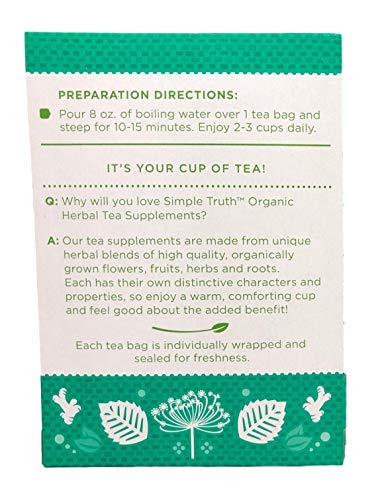 Simple Truth Organic Digestive Herbal Tea 16 Ct Tea Bags (Pack of 2) - Thumbnail 2