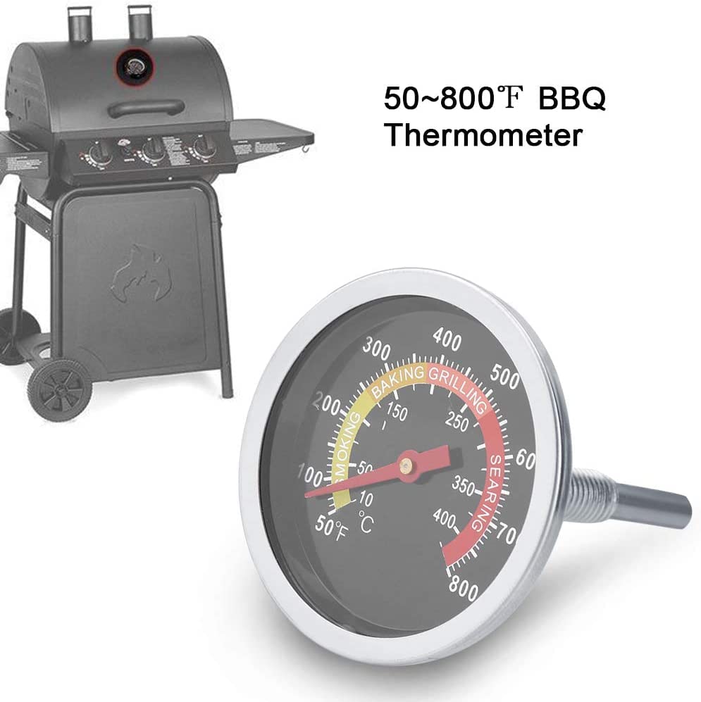 Oven Thermometer with Bracket 50 to 400? Measuring Range Housing Bimetal Oven Thermometer for BBQ