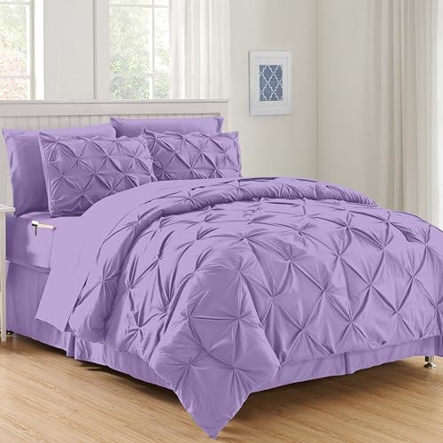 Elegant Comfort Lilac Bed-In-A-Bag
