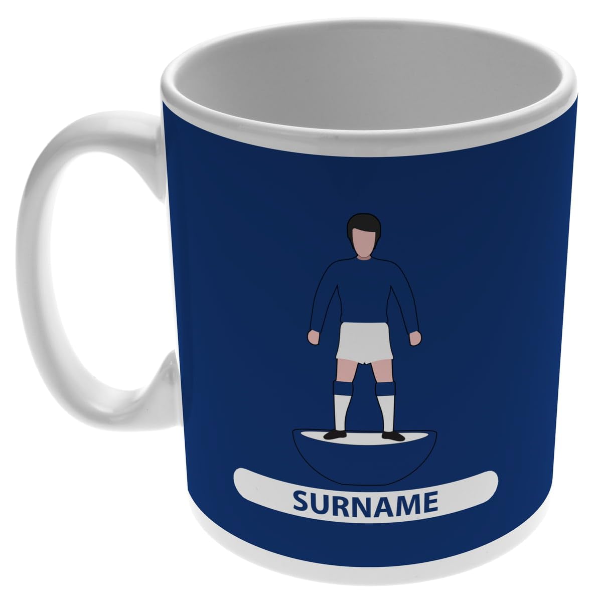 Personalised Player Figure 11oz Mug for Millwall FC Fans, Great for Millwall Football Supporters, Ceramic Tea Coffee Mug