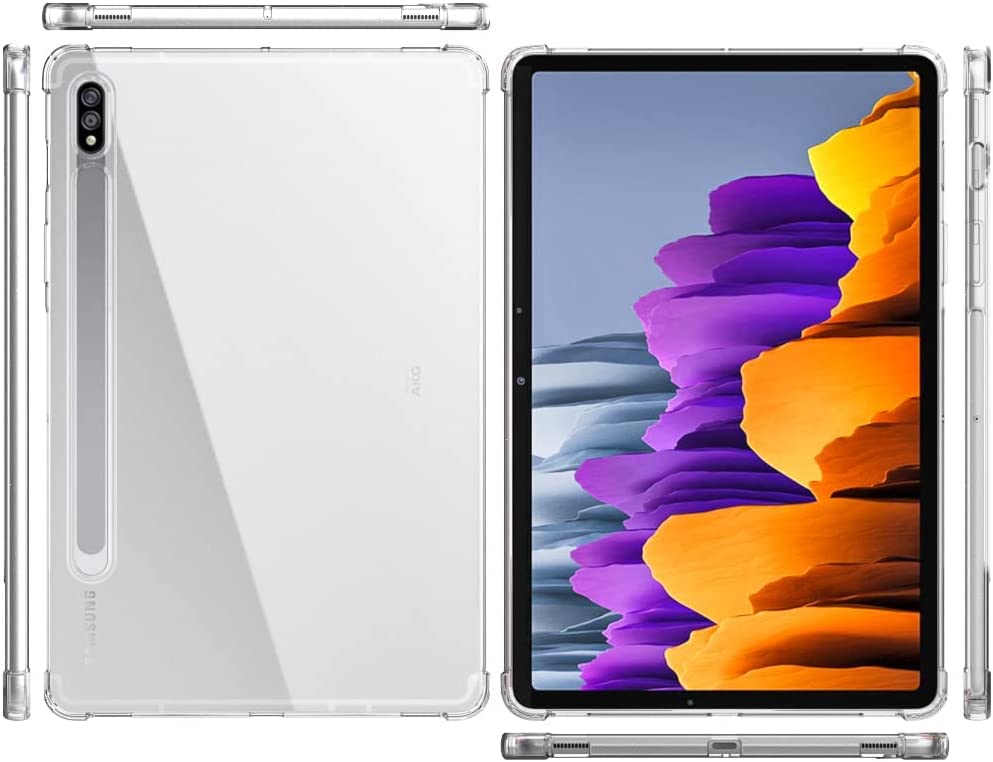 ConnectPoint Rubber Shockproof Edge to Edge Camera Protection Bumper Transparent Back Cover for Samsung Galaxy Tab S8 11.0" 2022 (SM-X700/SM-X706) (B0C4LXBPH2) Amazon Price History, Amazon Price Tracker