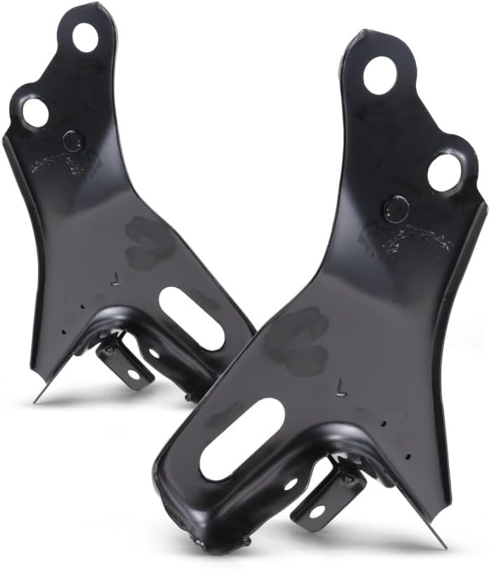 For Toyota Tacoma 1998 1999 2000 Bumper Bracket Driver and Passenger Side | Pair | Front | 4WD/2WD and Pre-Runner | Steel | Replacement For TO1066129, TO1067129 | 5201204050, 5201104050