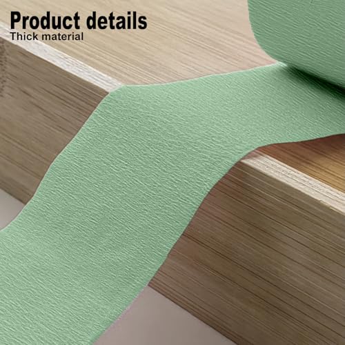 Image of 4 Crepe Paper Streamers Rolls, 328ft Sage Green Crepe Paper for Birthday Baby Shower Gender Reveal Wedding Party Decoration (1.8 inch x 82 ft /Roll)