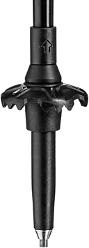 LEKI Sherpa Aluminum Adjustable Lightweight Ski Poles for Backcountry Skiing & Snowboarding