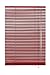 Produktbild GARDINIA Alu-Jalousie, Sicht-, Licht- und Blendschutz, Wand- und Deckenmontage, Alle Montage-Teile inklusive, Aluminium-Jalousie, Rot, 80 x 175 cm (BxH)