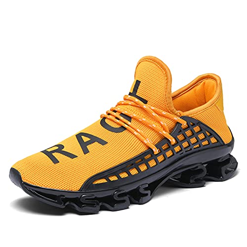 Image of XIANV Men Trail Running Shoes Breathable Sport Athletic Tennis Walking Shoes