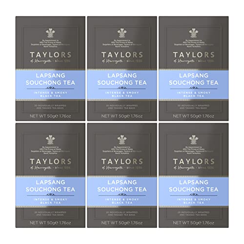 Taylors Of Harrogate Lapsang Souchong, 20 Teabags (Pack Of 6) #TOP1