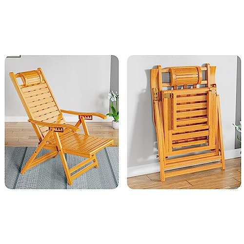 Chaise Longue Pliante Bois inclinable Wisdom au design épuré