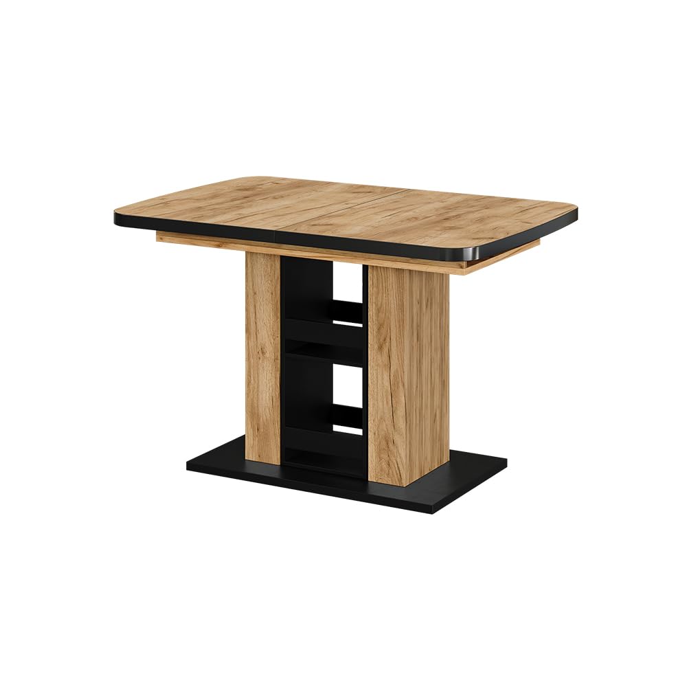 Vicco Esstisch Fenaro, Goldkraft Eiche, 120-160 x 80 cm