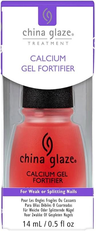China Glaze Calcium Gel Fort Nail Polish, 0.5 Ounce