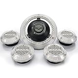 Striker Concepts 00194 MPI- Multi-Point Illumination-7500 Lumen Motion Activated Lighting System for Garage/attic/Basement/Home/Office, White/Aluminum