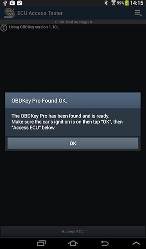 OBD ECU Access Tester
