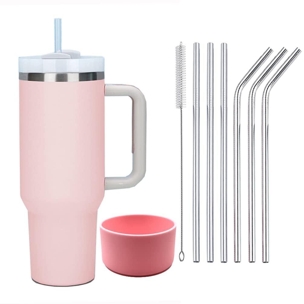 Tazza termica in acciaio inossidabile da 1,2 lri con cannuccia, tazza