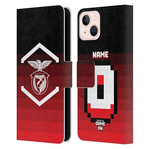 Housse en cuir iPhone 13 personnalisable aux couleurs officielles du S.L. Benfica