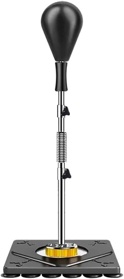 Punch Bag Boxing Kids Boxing Punching Bag Standing Punching BagPunching Training Stand Box Adjustable Height Suitable Adult Youth in The Gym and Home (Color : Black)