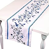 Spode - Table Runner, Stylish Home Deocr (72', Portofino Blue)