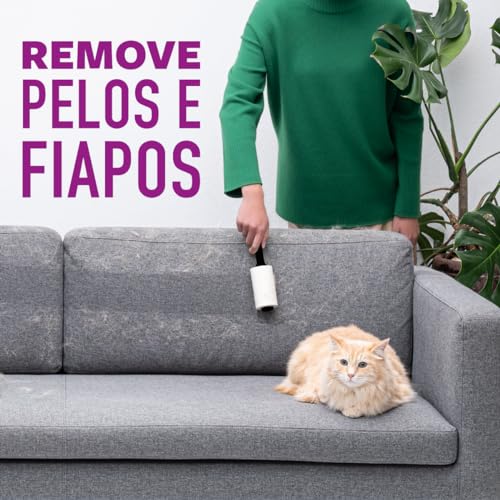 Scotch-Brite, 3M, Rolo Adesivo Pet Tira Pelos, 1 unidade