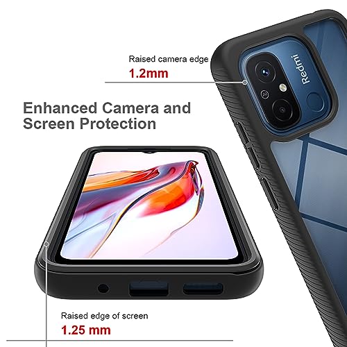 JIAFEI Cover per Xiaomi Redmi 12C, [con Protezione...