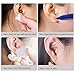 2 Pack Self Ear Piercing Gun Earring Disposable Piercing Kit No Pain Easy Use Ear Piercing Gun Kit Tool with Stud (White)