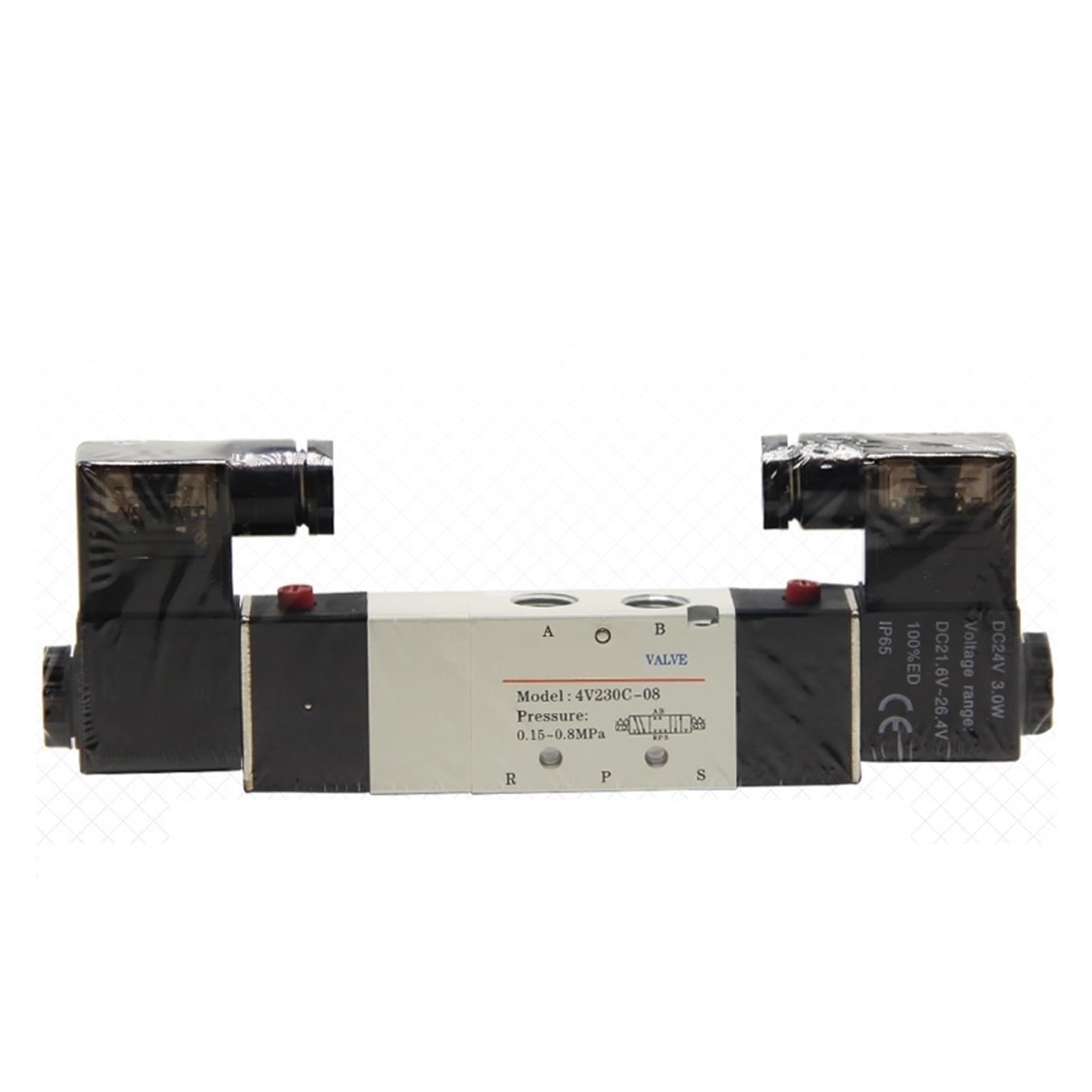 Électrovanne 5/2 4V220-08 double bobine à commutation rapide DC24V