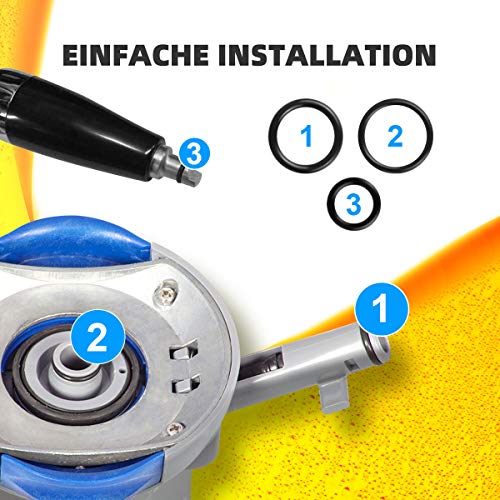 AIEVE 3 stuks O-ringen afdichting rubberen afdichting reserveonderdelen compatibel met Philips Perfect Draft HD3600/20, HD3620 biertapmachine - Image 4