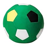 Sparka Ikea - Balón de fútbol de peluche, color verde