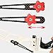 UAERSCH 2pcs Recurvebow with Adjustable Length and Feedback for Training Carbonfiber & Aluminum Design