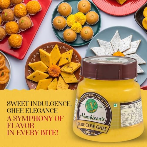 Image of Nambisan's Pure Cow Ghee (200 ml)
