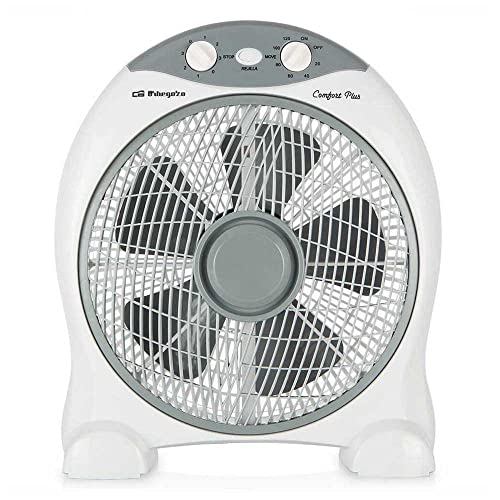 Miniatura 2 de Orbegozo Bf 1030 - Ventilador Con 5 Aspas, 3 Velocidades, Temporizador, Función Antivuelco, 45 W