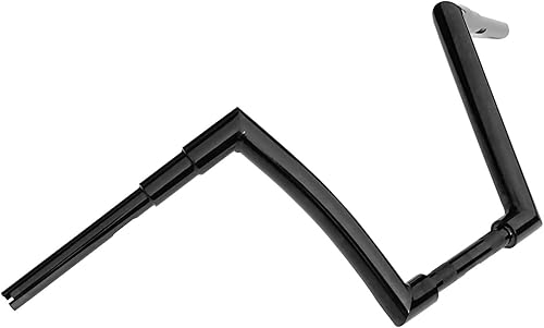 Colgadores Ape negro brillante 12" Rise motocicleta manillar apto para Harley Sportster XL 883 1200 Softail Dyna