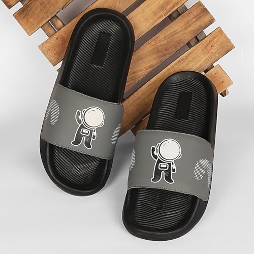 Image of PERY-PAO Sliders for Men | Lightweight EVA Sole & Comfortable Slippers | Flip-Flops & Chappals for Everyday Use