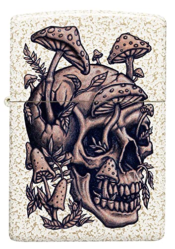 Encendedor Zippo Skullshroom Mercury Glass de bolsillo miniatura 2