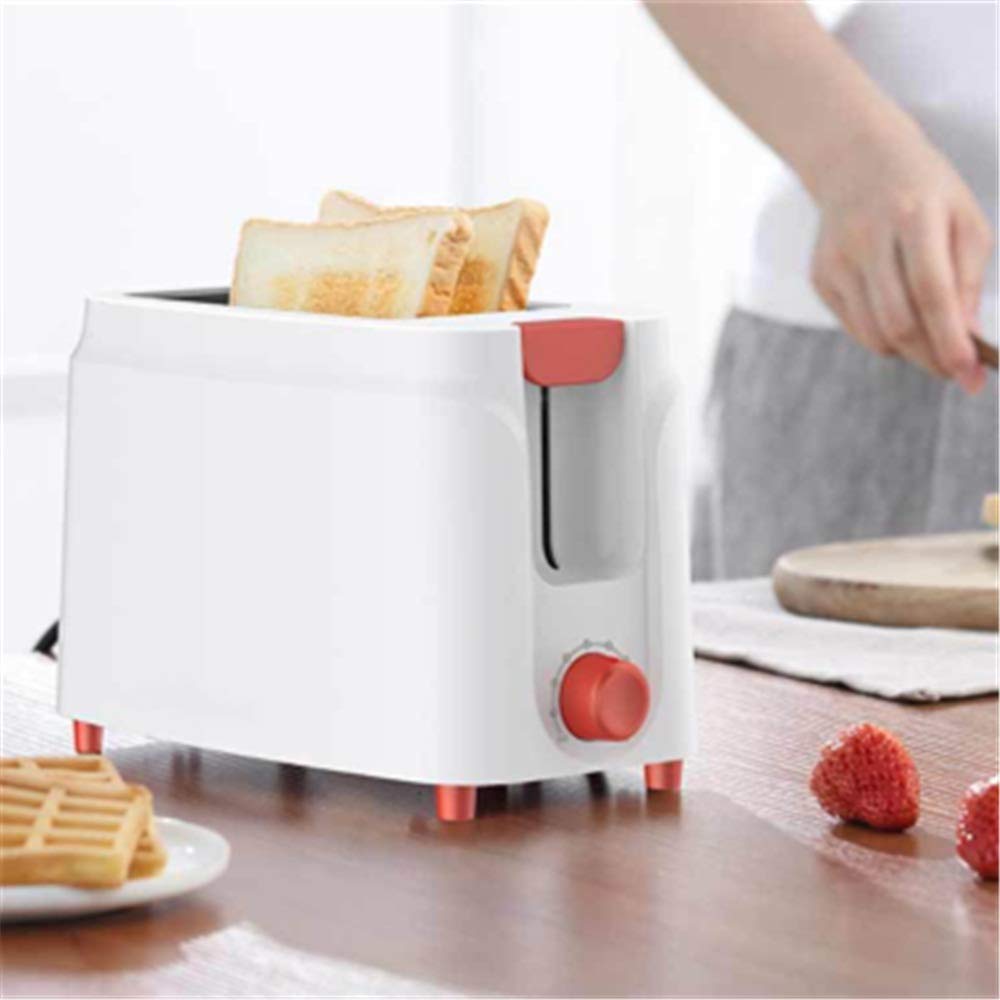 Tostadora Retro Cocina Extra Ancha Horno Tostador Bandeja Extraíble para Migas Tostadora De Pan Estilo Retro Blanco (Color : White, Size : 24.5x13.6x16.1CM) (Color : White, Size :