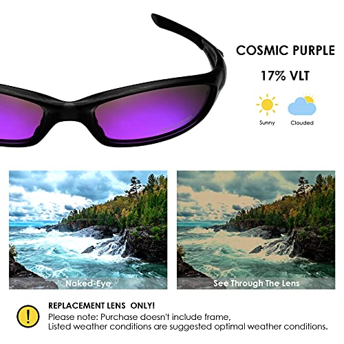 Image of BLAZERBUCK Anti-salt Polarized Replacement Lenses for Oakley Straight Jacket 2007 Sunglass