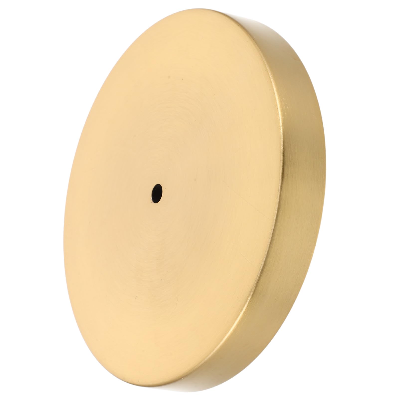 POPETPOP Base de Lámpara Redonda de Plástico Dorado con Soporte Estable