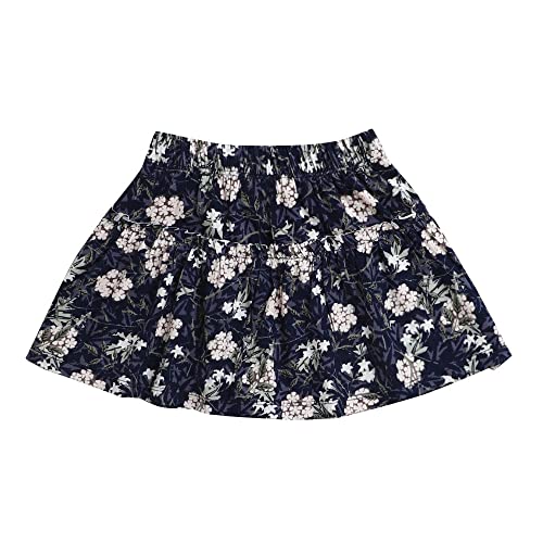 Image of Hopscotch Girls Polyester Blend Floral Print Knee Length Skirt