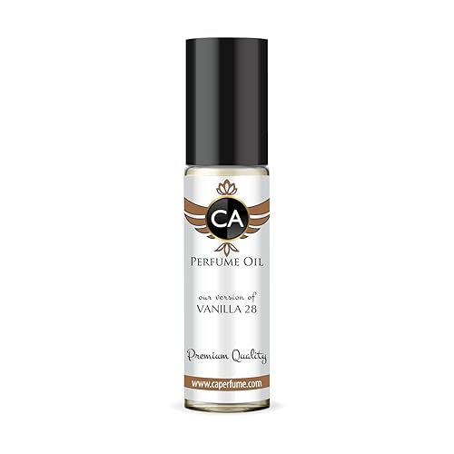 CA Perfume Impression of Vanilla 28 para mujeres y hombres, réplica de aceite corporal, sin alcohol, muestra de aromaterapia esencial sin alcohol,