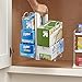 YouCopia WrapStand, Adjustable Kitchen Wrap, Foil and Bag Box Organizer for Kitchen Cabinet and Pantry Storage, White
