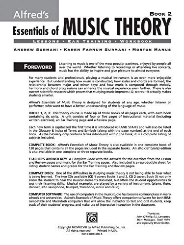 Alfred's Essentials of Music Theory, Bk 2 - Image 3