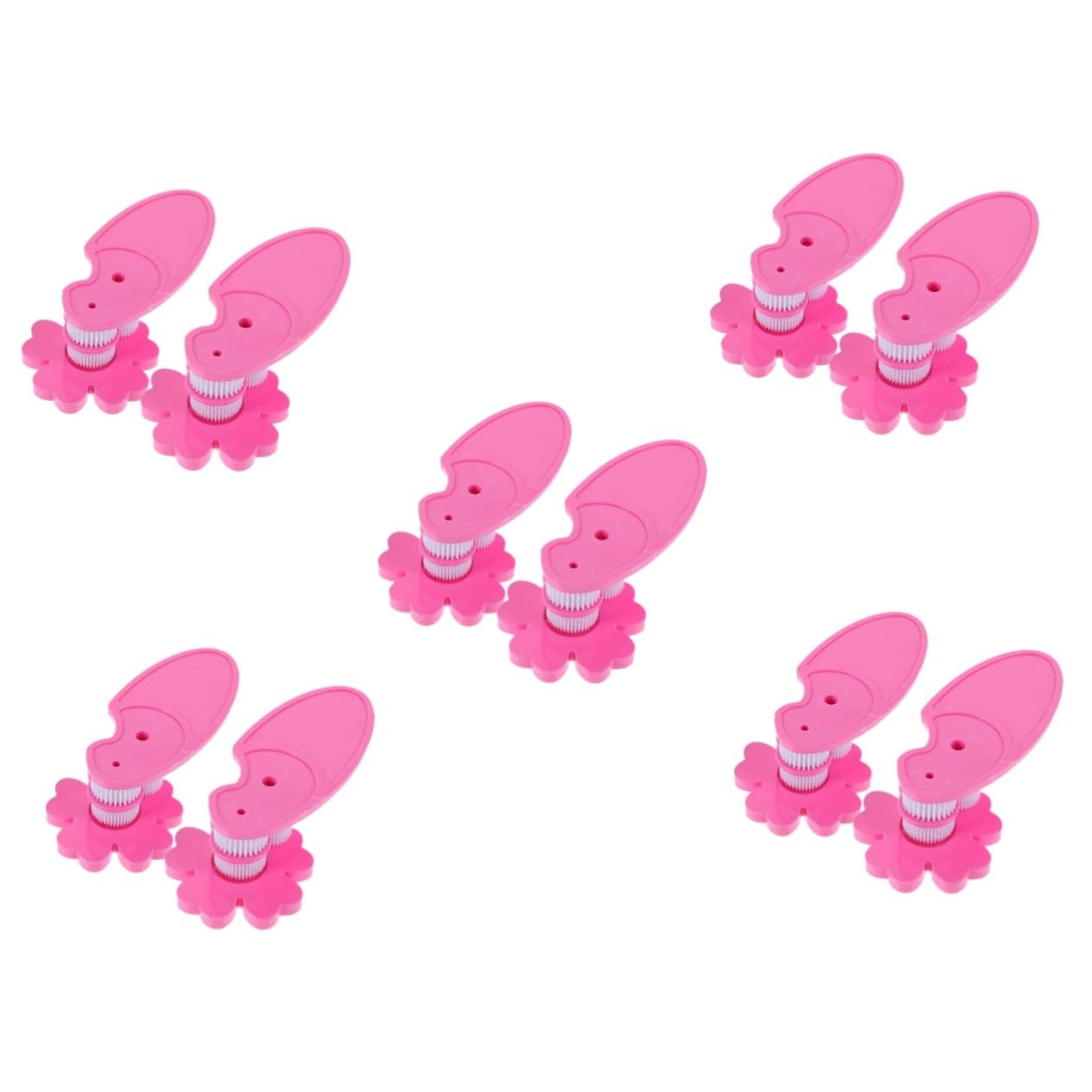 SHINEOFI 5 Sätze Papierformer Quilling Werkzeuge Crimpstreifen Herstellung Von Quillern Gitterwerkzeug Papier Curling Gerät Bastel Quilling DIY Werkzeug DIY Papier Curling 2 Stücke * 5