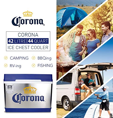 Corona Cruiser Thermoelectric Cooler, 45 Liters / 48 Quart Capacity, 12V Dc/110V Ac For For Beverage, Beer, Wine, Camping, Travel, Truck, Rv, Cottage And Dorm #TOP6