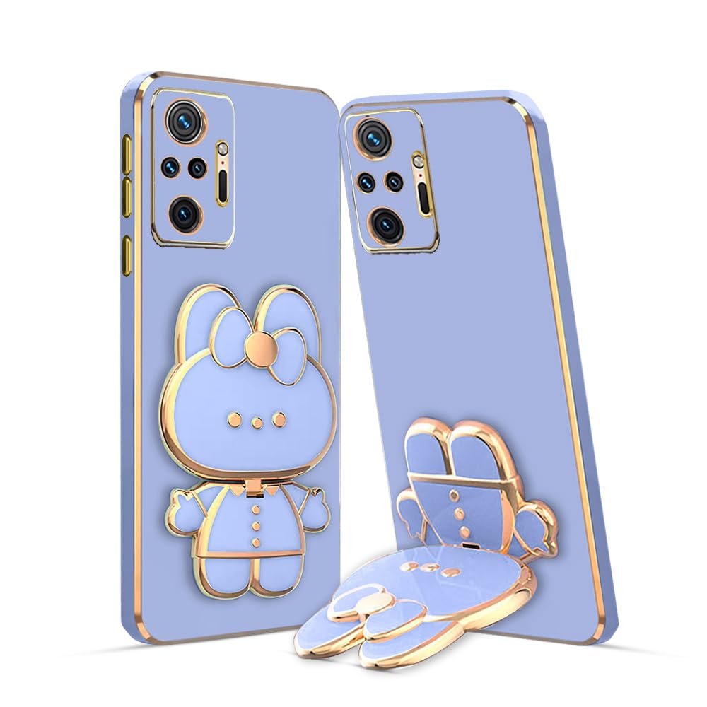 KARWAN®️ 6D Cat Back Case and Cover with Stand Compatible for Redmi Note 10 Pro|Redmi Note 10 Pro Max| Stand and Mirror|Camera Protection|Electroplated|Folding Stand-Blue (B0CCL7R4P9) Amazon Price History, Amazon Price Tracker