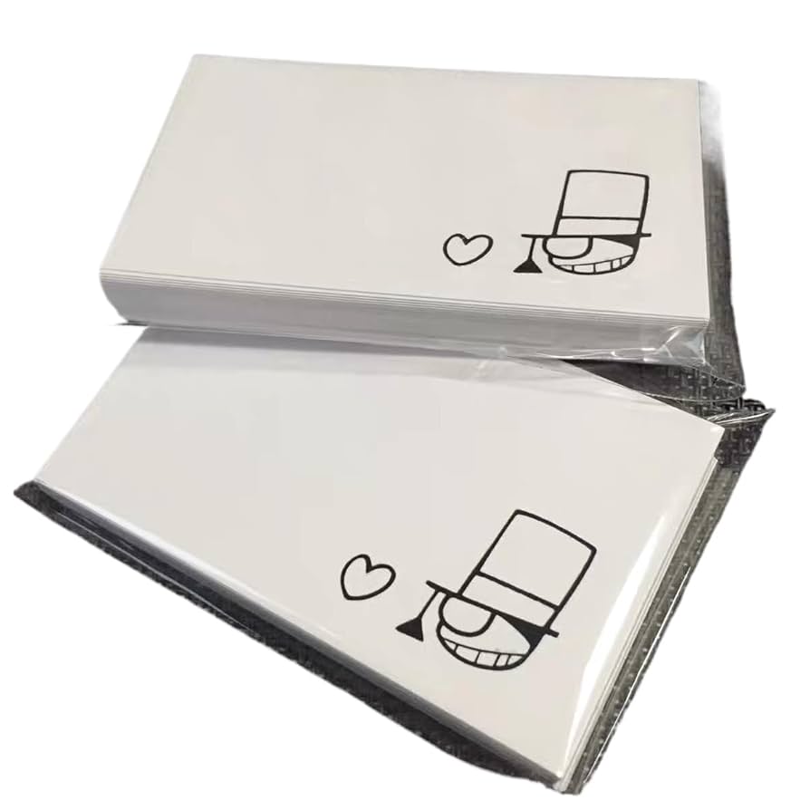 名探偵コナン 名刺風カード 付箋 キッドの予告状 名探偵コナン 名刺風カード 付箋 キッドの予告状