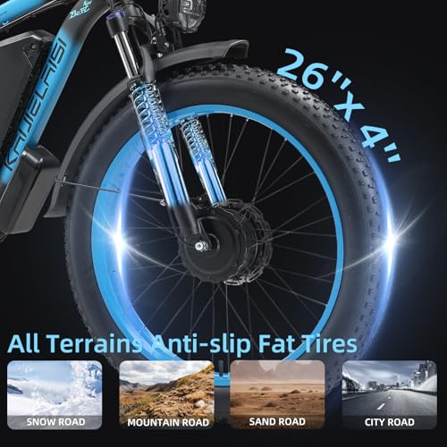 AWD Electric Bike 4000W Peak Power