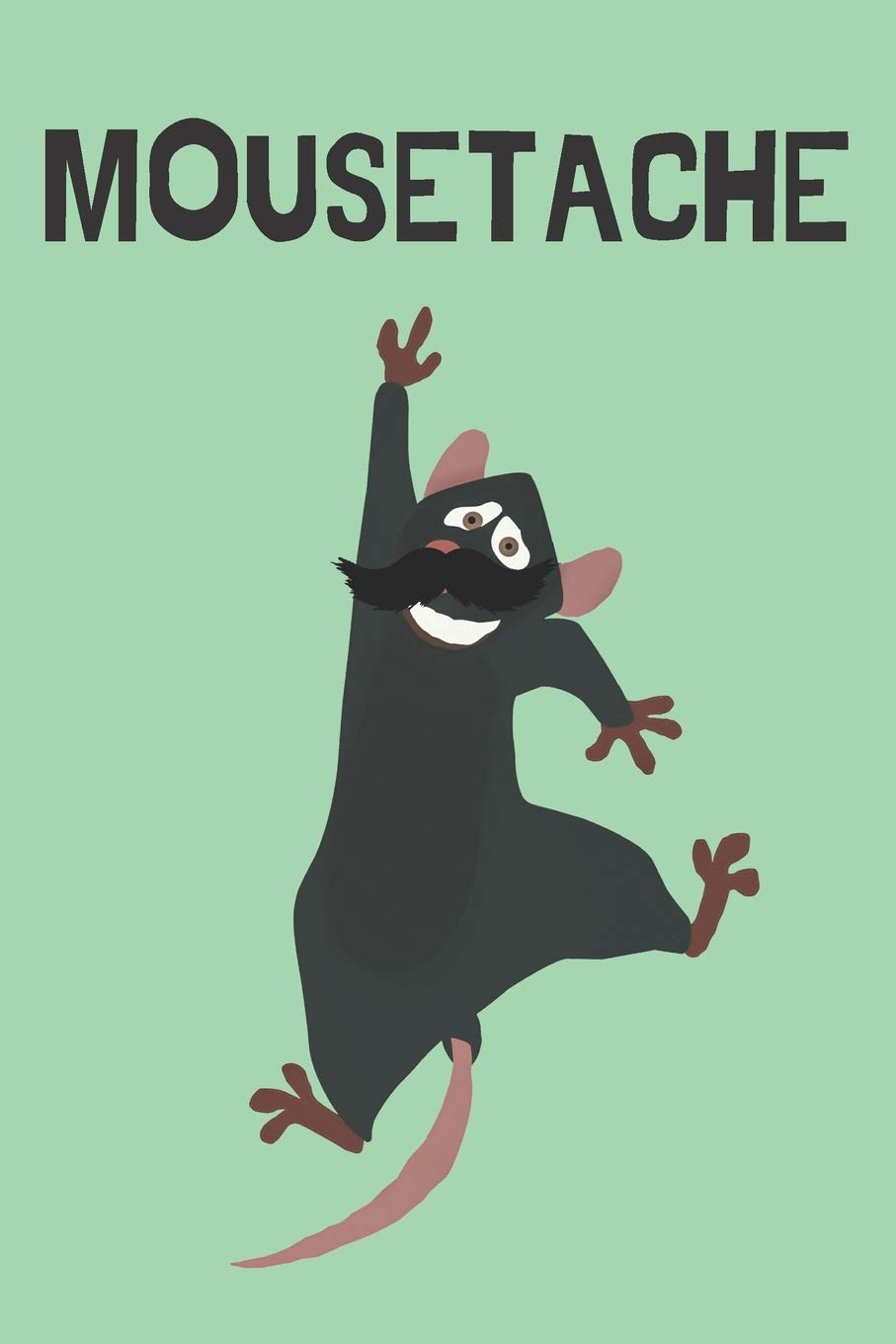 Mousetache | Notebook: Mouse gifts Mice gifts for animal lovers, women and girls | Lined notebook/journal/diary/logbook/jotter