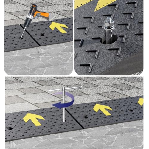 Rampa de goma resistente para entradas 8 cm miniatura 7