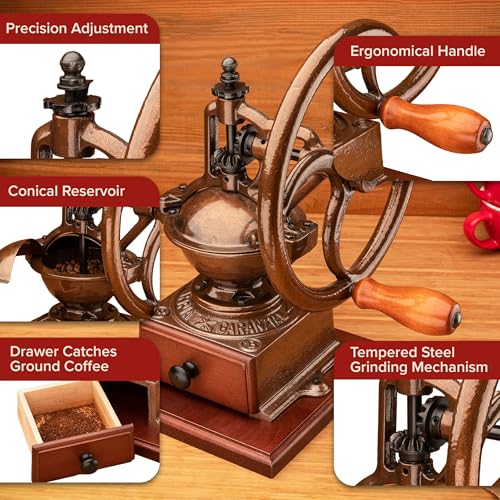 Cast Iron Manual Burr Grinder