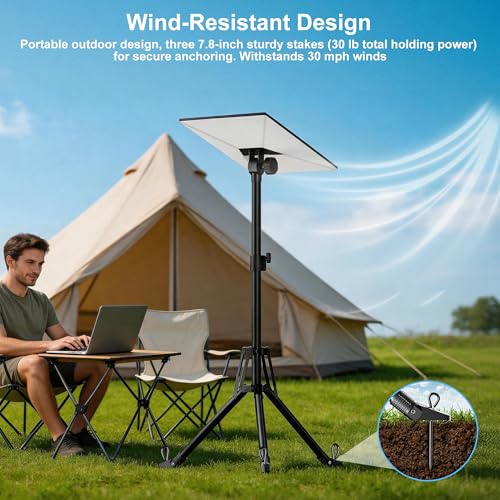 ORWOD Starlink Gen 3 Stand, 0-180° Angle & Height Adjustable Tripod Mount by ORWOD - Used condition - Image 3