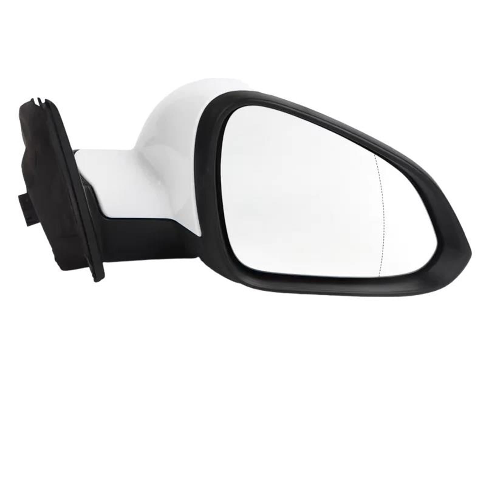 Mirror Assembly Heated Electric Door Wing Foldable Side Rearview Mirror Assembly For Buick For Regal 2011 2012 2013(6 pins White right)