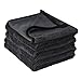 Produktbild Shiny Bath XXL Trockentuch, Fast Dry Trockentuch 40x60cm, Shiny Bath XXL Exul FASTDRY Trockentuch Mikrofasertuch mit gedrehtem Flor, Duschkabinen Tuch zum Wasser Abziehen in Dusche & Bad (4 Stück)